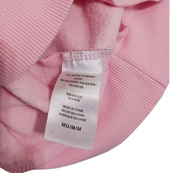 Disney 100 Pink Mickey Mouse Sweatshirt Pink/blk/redMedium - Picture 8 of 12